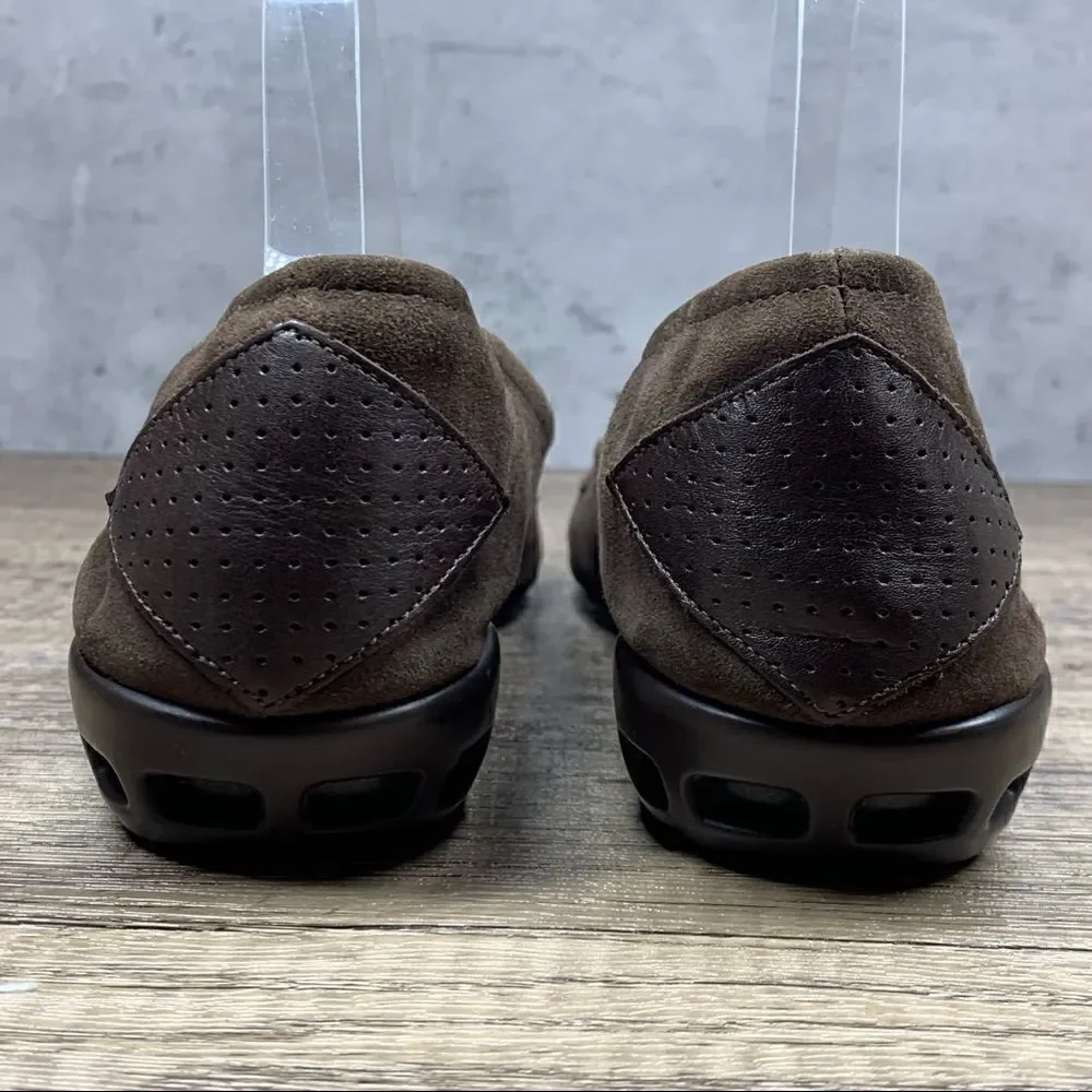 ‎Cole Haan D20334 Air Brown Square Toe Casual Loafers Flats shoes Women's 8.5AA